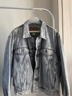 早い者勝ち　韓国風　Edwin デニムジャケット ライトブルー　　ヴィンテージ