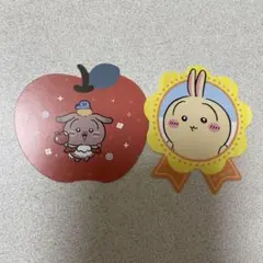 ちいかわ うさぎ ノベルティ ちいかわらんど りんごカード ちいぽけ