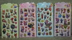 ズートピア きゅんポップシール4種セット 海外製 ♡