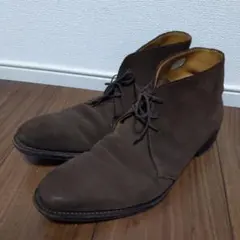 リーガル 日本製ブラウン スエード チャッカブーツ 25.5cm