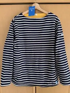 極美品オーシバルOrcival裏フリースボーダーバスク長袖Tシャツ サイズ5