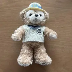 ダッフィー ぬいぐるみバッジ 帽子付き