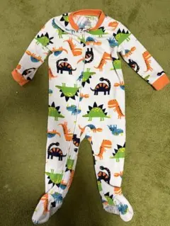 Carter's 恐竜柄 ロンパース 80〜90 フリース