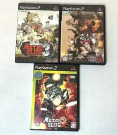 PS2 メタルスラッグ 3,4,5 3本セット