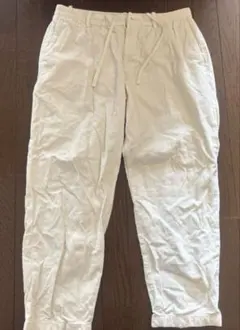 UNIQLO 白 コーデュロイパンツ メンズM