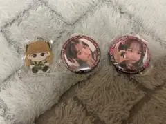 月足天音 松本かれん 缶バッチ 早瀬ノエル 目印チャーム