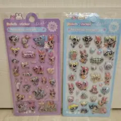 ぷくぷくシール パワーパフガールズ 2枚セット