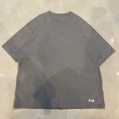 ENNOY SS TEE エンノイ 裾ロゴ Tシャツ グレー サイズM