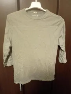 良品！GOHEMP ゴーヘンプ 七分丈Tシャツ サイズSのサムネイル