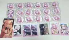 プロセカ 巡音ルカ グリ缶 グリッター缶バッジ 16個おまけ 箔押し有