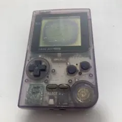 ゲームボーイポケット クリアパープル　ジャンク