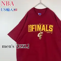 ●T818 US輸入 NBA 반소매 T셔츠 레드계 men's 2XL