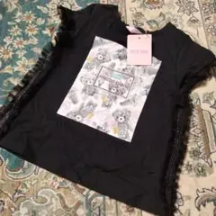 メゾピアノ　110 クマアイスクリーム　Tシャツ