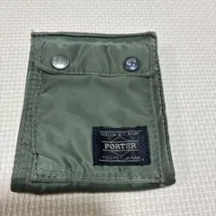 PORTER タンカー 二つ折り財布 セージグリーン - メルカリ
