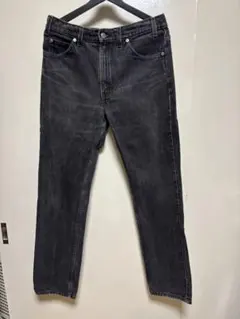 Levi's 505ブラックデニム　ストレートデニム ジーンズ　ヴィンテージ