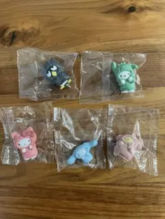 サンリオ むぎゅぎゅパーカー　フィギュア コンプリートセット