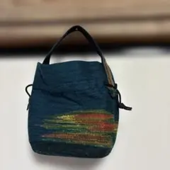 優佳良織工芸館　巾着バック