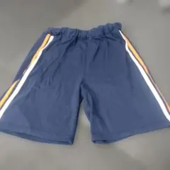 ハイキュー　ネイビー ハーフパンツ サイドストライプ
