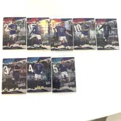 サッカー日本代表 8枚セット　ツインウエハース　W杯　ワールドカップ　バラ売可能