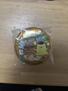 ポムポムプリン キラキラBIG缶バッジ