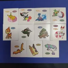 ヤマザキポケモンパンシール１１枚セット!!!