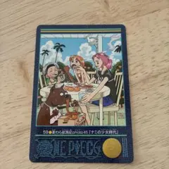 ONEPIECE 麦わら航海記 59 ナミの少女時代 45 ビジュアル カード ONEPIECE 麦わら航海記 59 ナミの少女時代 45 ビジュアル カード