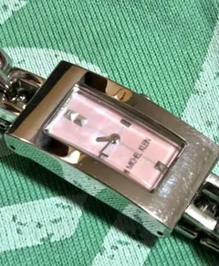 D6641 ミシェルクラン　レディースブレスウォッチ　新品電池　美品のサムネイル
