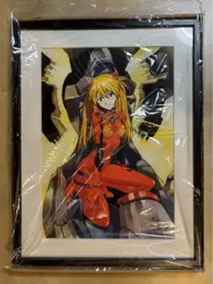 【未使用品】エヴァンゲリオン　アスカ 本田雄サイン入り書き下ろし　複製原画 サイン入り】アスカ 本田雄作画監督 複製原画: 複製原画
