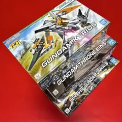 未組立 HGセラヴィーガンダム GNHW/Bガンダムスローネ 他 3体セット