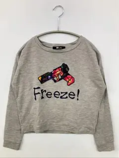 長袖グレーTシャツ（SLY LANG）