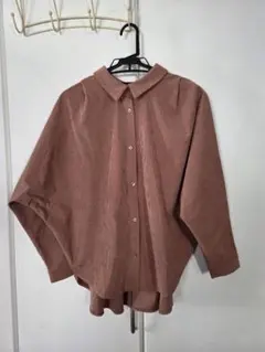 FURRY コーデュロイ オーバーサイズシャツ