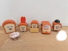 パンどろぼう　マスキングテープ　ハッピーセット　マクドナルド　玩具