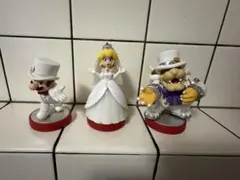 amiibo マリオオデッセイ　マリオ　ピーチ　クッパウェディングスタイル