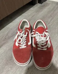 VANS オールドスクール レッド 28.5cm