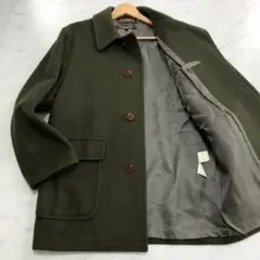 極美品✨ブルックスブラザーズ メルトンウール Pコート カーキ メンズ