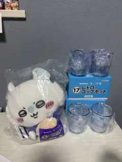 ちいかわ ぬいぐるみ レトロコップセット 一番くじのサムネイル