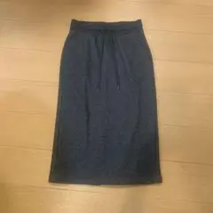 【美品】【匿名発送】UNIQLOボアスエットタイトスカート　GLAY