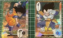 ドラゴンボール スーパーダイバーズ 孫悟空 ベジータ 孫悟飯 ベジット SR