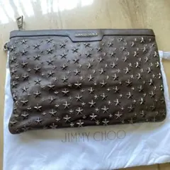 JIMMY CHOO クラッチバッグ スターエンボス - メルカリ