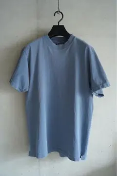 SHAKA 後染め　Tシャツ　M オーバーダイ　ブルー　グレー　ビンテージ