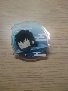 鬼滅の刃 時透無一郎 ゆらふわ ランダムオーロラアクリルバッジ 紙ヒコーキ