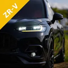 限定1個 本物カーボン/ ZR-V (RZ系) ヘッドライト アイライン エアロ