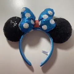 ミニーマウス スパンコールカチューシャ