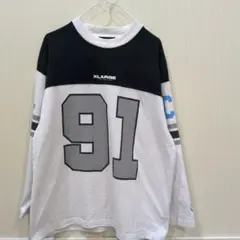 【値下げ】XLARGE 91 ロゴ 長袖Tシャツ