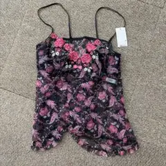 Wacoal L'ge キャミソール ブラック ピンク　新品