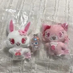 ジュエルペット　マスコットぬいぐるみ　ルビー　ガーネット　めじるし　エンジェラ