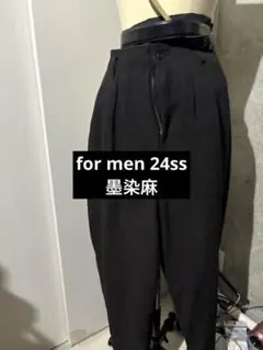 Y's for men 24ss 墨染タックパンツ　sz2のサムネイル