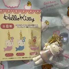 ハローキティ　トレーディングマスコットストラップ3　スタイルアップ　フェアリー