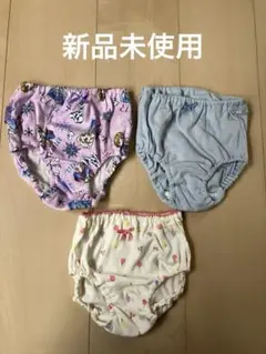 【新品未使用】女の子　ディズニープリンセス ショーツ パンツ　3枚セット