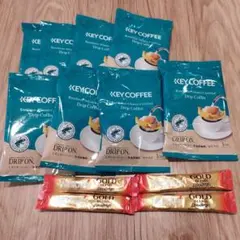 KEY COFFEE ドリップコーヒー 8袋 ネスカフェゴールドブレンド